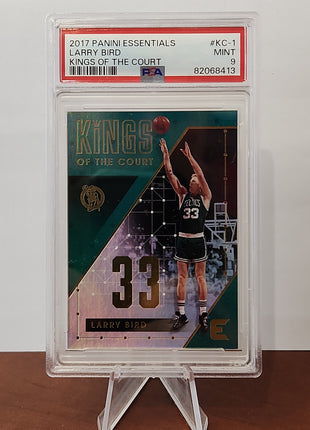 Larry Bird 2017/18 Essentials Kings of the Court Prizm **PSA MINT 9** POP 1 - Premium  from 1of1 Collectables - Just $159! Shop now at 1of1 Collectables