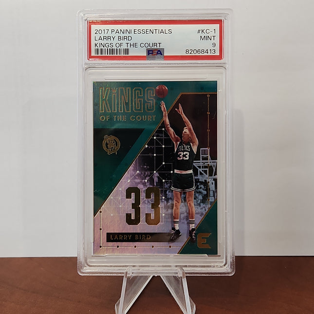 Larry Bird 2017/18 Essentials Kings of the Court Prizm **PSA MINT 9** POP 1 - Premium  from 1of1 Collectables - Just $159! Shop now at 1of1 Collectables