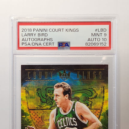 Larry Bird 2018/19 Court Kings Autographs **PSA Mint 9** POP 1 - 24/25 - Premium  from 1of1 Collectables - Just $395! Shop now at 1of1 Collectables