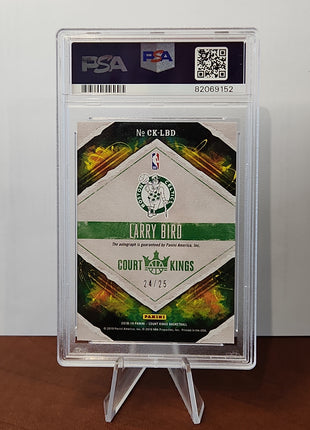 Larry Bird 2018/19 Court Kings Autographs **PSA Mint 9** POP 1 - 24/25 - Premium  from 1of1 Collectables - Just $395! Shop now at 1of1 Collectables