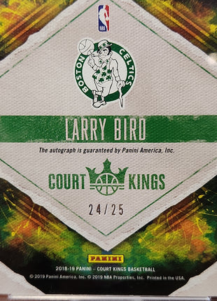 Larry Bird 2018/19 Court Kings Autographs **PSA Mint 9** POP 1 - 24/25 - Premium  from 1of1 Collectables - Just $395! Shop now at 1of1 Collectables