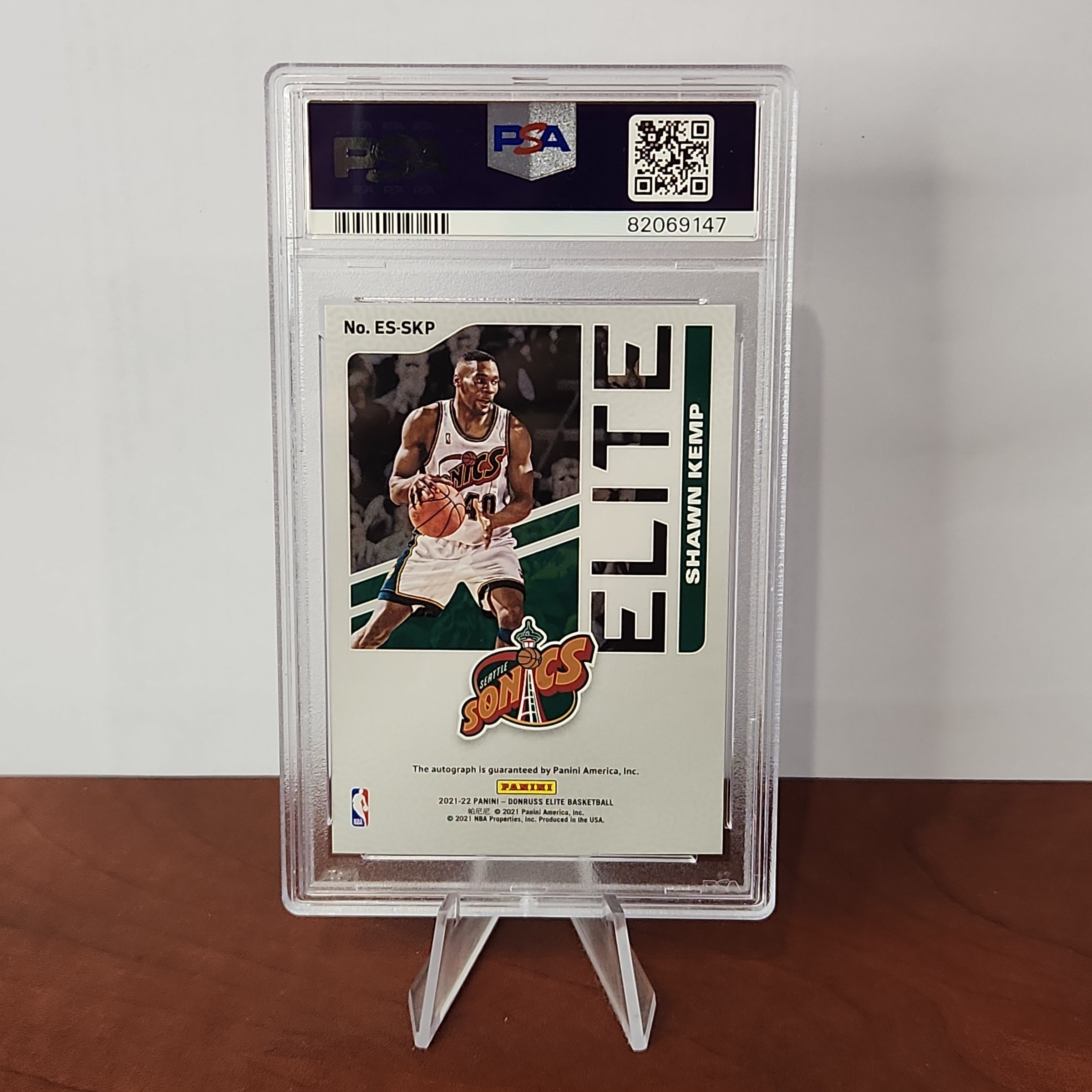 Shawn Kemp 2021/22 Donruss Elite - Elite Signatures  **PSA Mint 9** POP 1 - 105/149 - Premium  from 1of1 Collectables - Just $159! Shop now at 1of1 Collectables