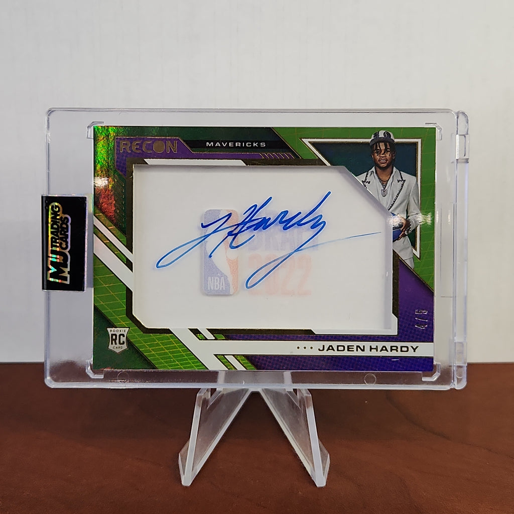 Jaden Hardy 2022/23 Recon Draft Night Acetate Signatures **4/5** - Premium  from 1of1 Collectables - Just $695! Shop now at 1of1 Collectables