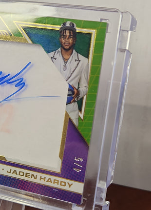 Jaden Hardy 2022/23 Recon Draft Night Acetate Signatures **4/5** - Premium  from 1of1 Collectables - Just $695! Shop now at 1of1 Collectables