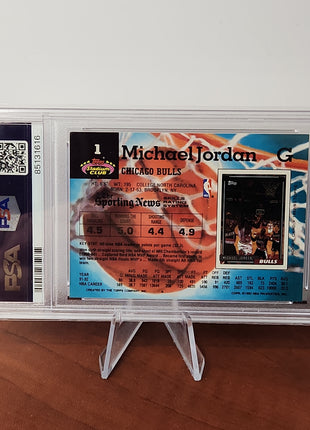 Michael Jordan 1992/92 Stadium Club #1 - **PSA NM-MT 8** - Premium  from 1of1 Collectables - Just $79! Shop now at 1of1 Collectables