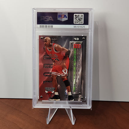 Michael Jordan 1995/96 Metal #13 - **PSA NM-MT 8** - Premium  from 1of1 Collectables - Just $95! Shop now at 1of1 Collectables