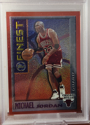 Michael Jordan 1995/96 Finest Mystery - **PSA NM-MT 8** - Premium  from 1of1 Collectables - Just $95! Shop now at 1of1 Collectables