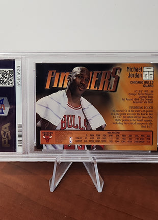 Michael Jordan 1997/98 Finest Finishers #39 - **PSA NM-MT 8** - Premium  from 1of1 Collectables - Just $95! Shop now at 1of1 Collectables