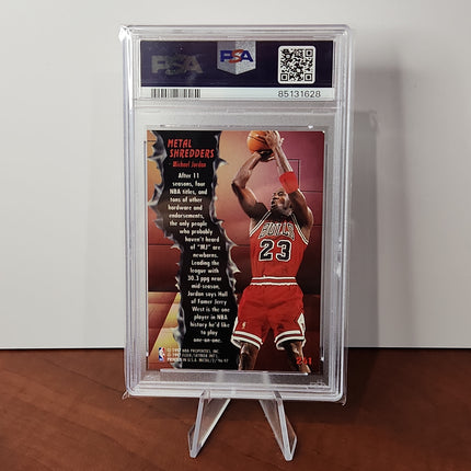 Michael Jordan 1996/97 Fleer Metal #241 - **PSA NM-MT 8** - Premium  from 1of1 Collectables - Just $149! Shop now at 1of1 Collectables