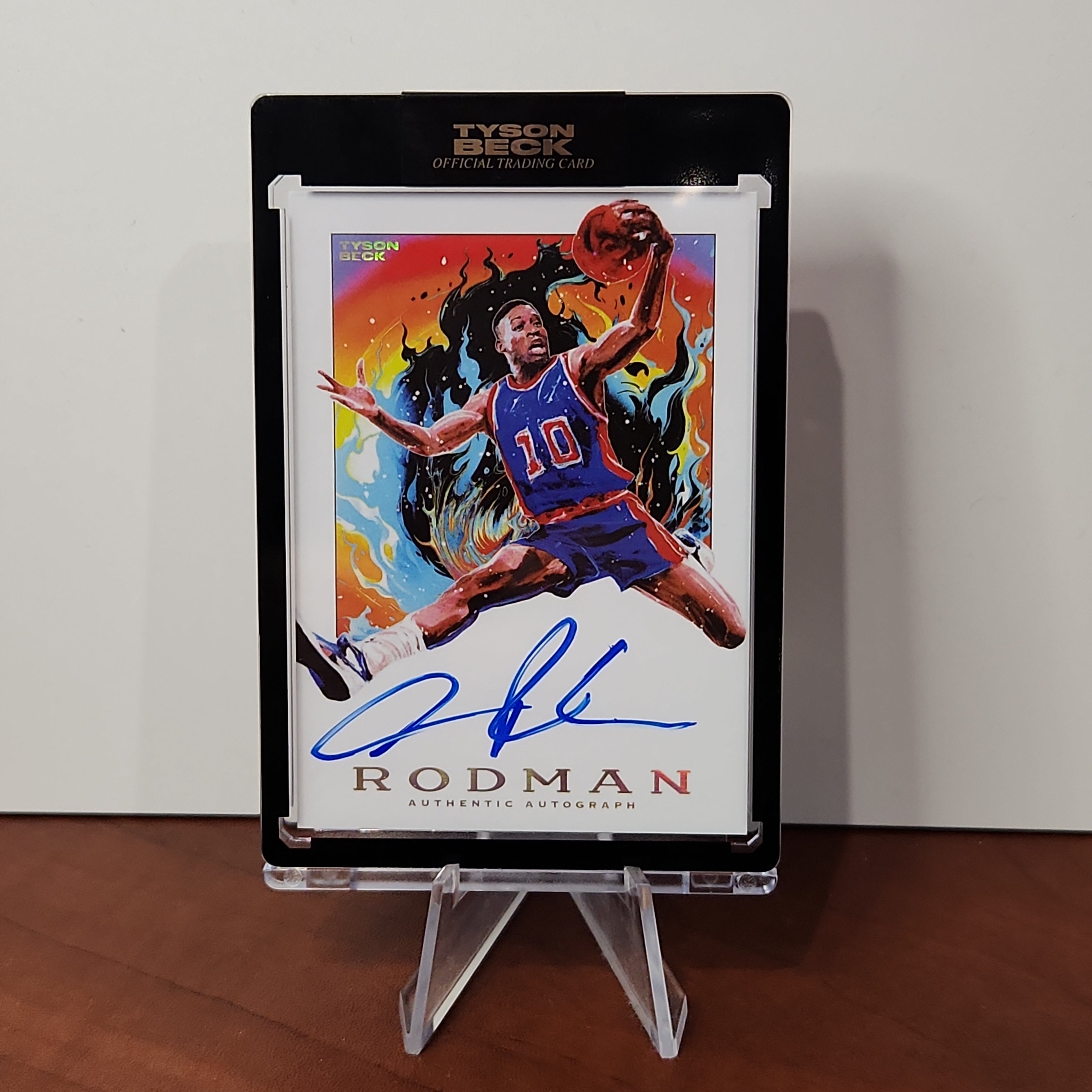 Dennis Rodman 2023/24 Tyson Beck Motor City Autograph **ON CARD 18/25** - Premium  from 1of1 Collectables - Just $650! Shop now at 1of1 Collectables