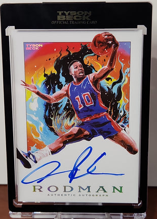 Dennis Rodman 2023/24 Tyson Beck Motor City Autograph **ON CARD 18/25** - Premium  from 1of1 Collectables - Just $650! Shop now at 1of1 Collectables