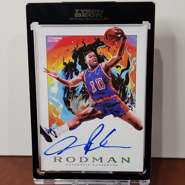 Dennis Rodman 2023/24 Tyson Beck Motor City Autograph **ON CARD 18/25** - Premium  from 1of1 Collectables - Just $650! Shop now at 1of1 Collectables