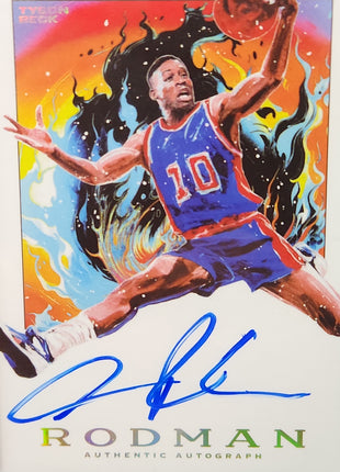 Dennis Rodman 2023/24 Tyson Beck Motor City Autograph **ON CARD 18/25** - Premium  from 1of1 Collectables - Just $650! Shop now at 1of1 Collectables