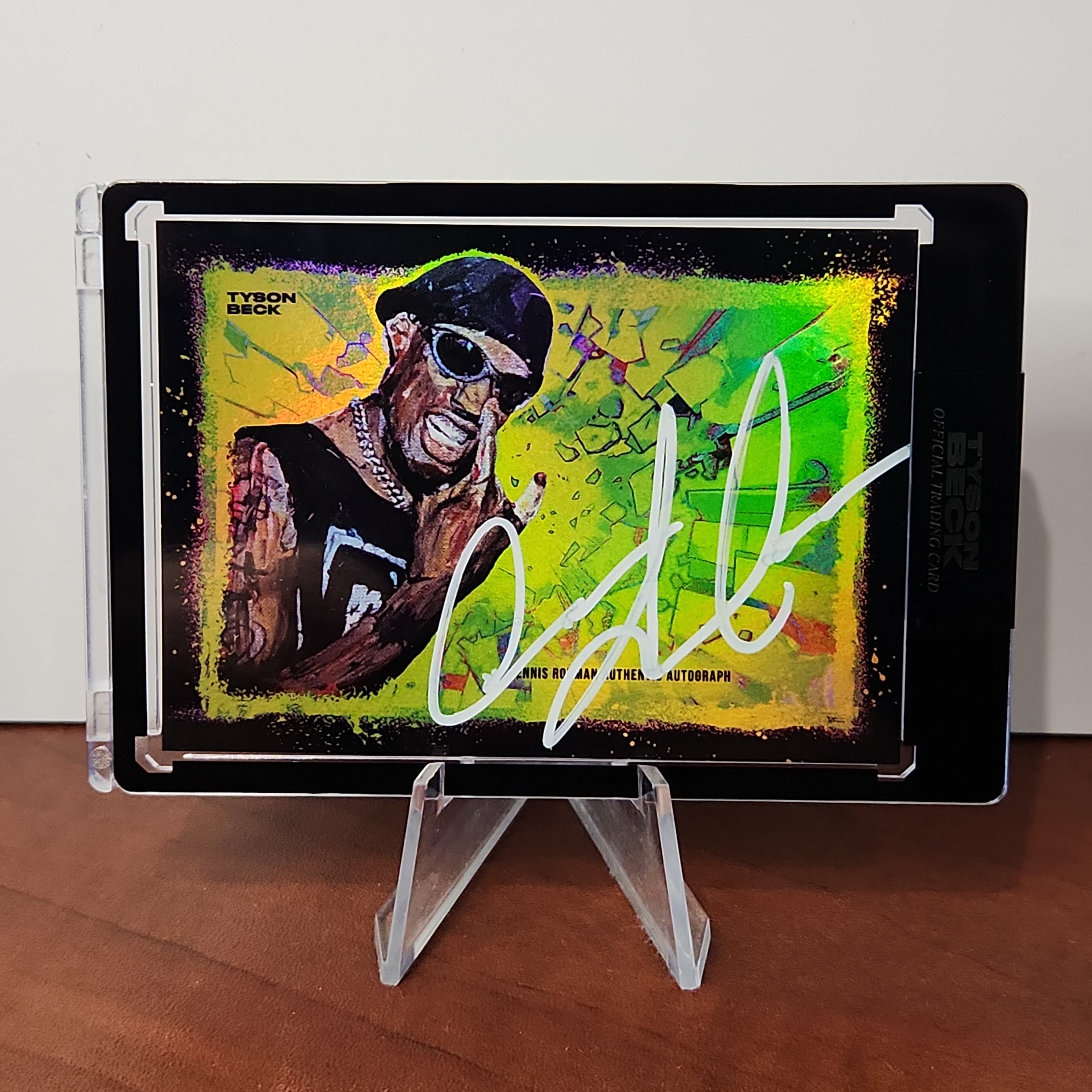 Dennis Rodman 2023/24 Tyson Beck Colouration Autograph **ON CARD 15/15** - Premium  from 1of1 Collectables - Just $995! Shop now at 1of1 Collectables