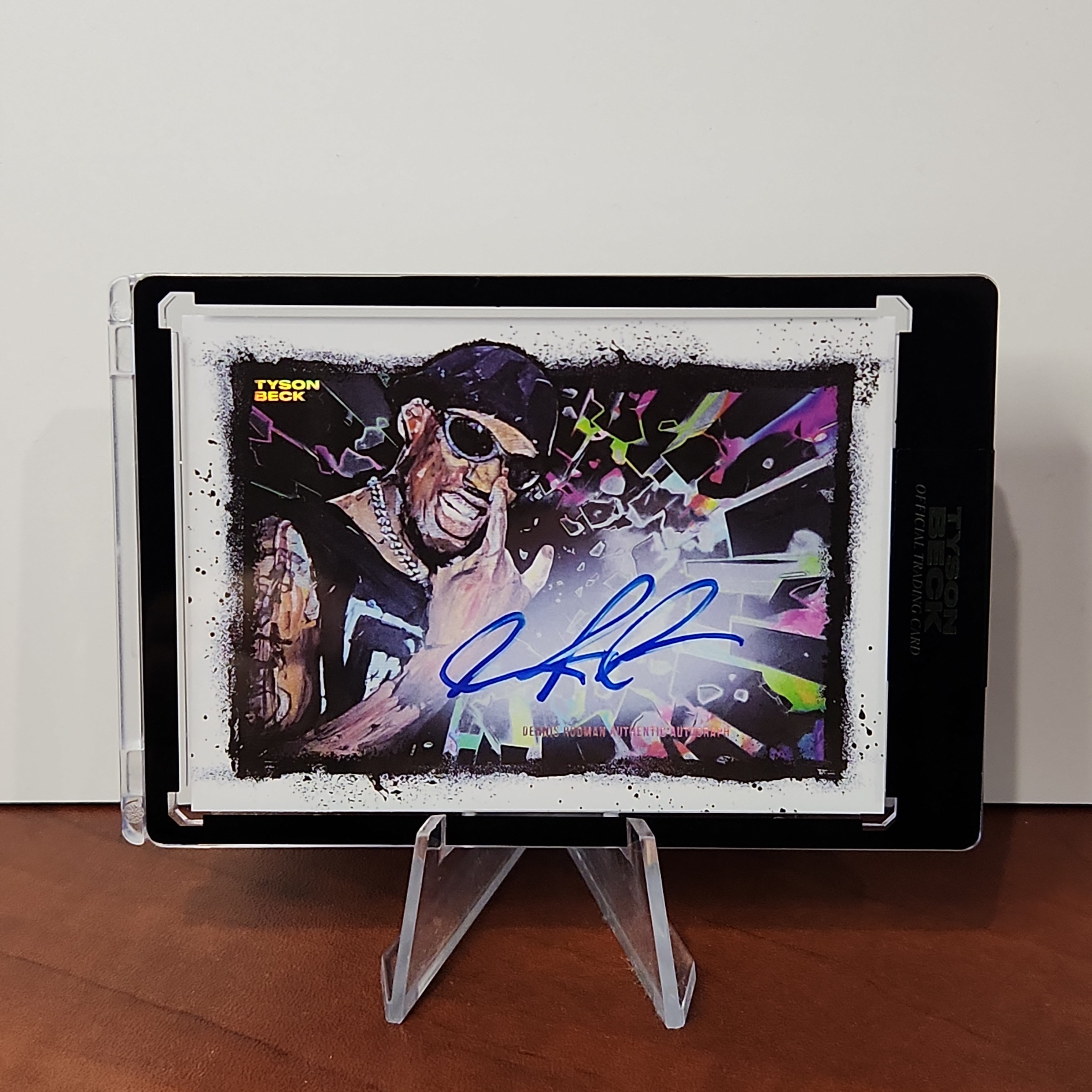 Dennis Rodman 2023/24 Tyson Beck Rodman 4 Life Autograph **ON CARD 27/32** - Premium  from 1of1 Collectables - Just $650! Shop now at 1of1 Collectables