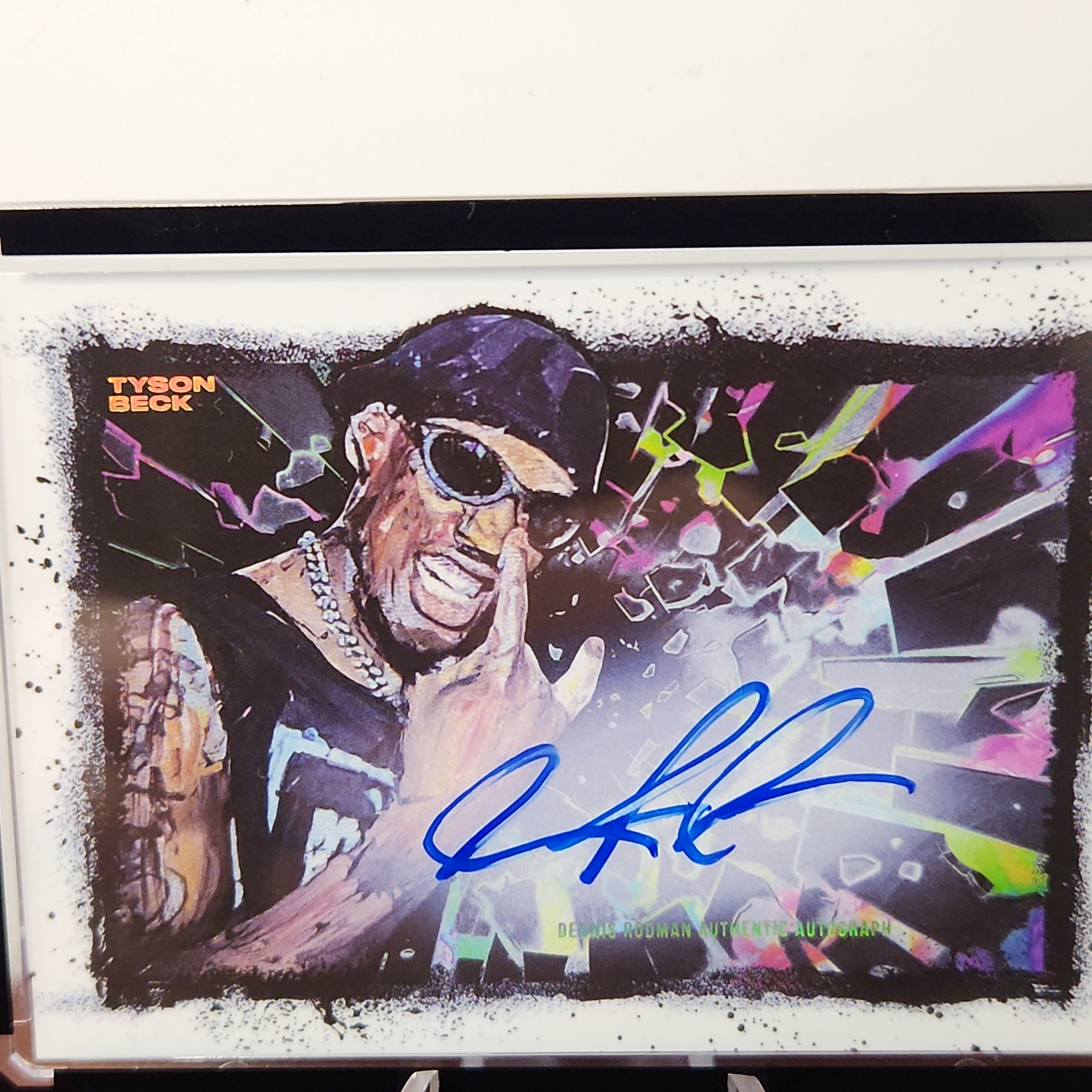 Dennis Rodman 2023/24 Tyson Beck Rodman 4 Life Autograph **ON CARD 27/32** - Premium  from 1of1 Collectables - Just $650! Shop now at 1of1 Collectables