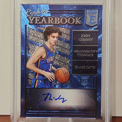 Josh Giddey 2021/22 Donruss Rookie Yearbook Auto **PSA MINT 9** - Premium  from 1of1 Collectables - Just $365! Shop now at 1of1 Collectables