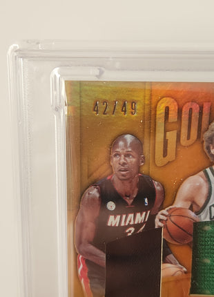 Pippen, Allen, Bird, Hamilton 2016/17 Gold Standard Golden Quads #20 *PSA EX-MT 6** - Premium  from 1of1 Collectables - Just $290! Shop now at 1of1 Collectables