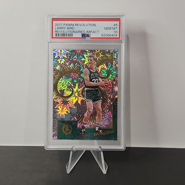 Larry Bird 2017/18 Revolution, Revolutionaries #6 **PSA GEM MINT 10** - Premium  from 1of1 Collectables - Just $195! Shop now at 1of1 Collectables