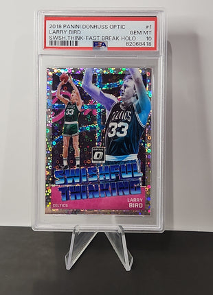 Larry Bird 2018/19 Donruss Swishful Thinking Holo **PSA GEM MINT 10** - Premium  from 1of1 Collectables - Just $295! Shop now at 1of1 Collectables