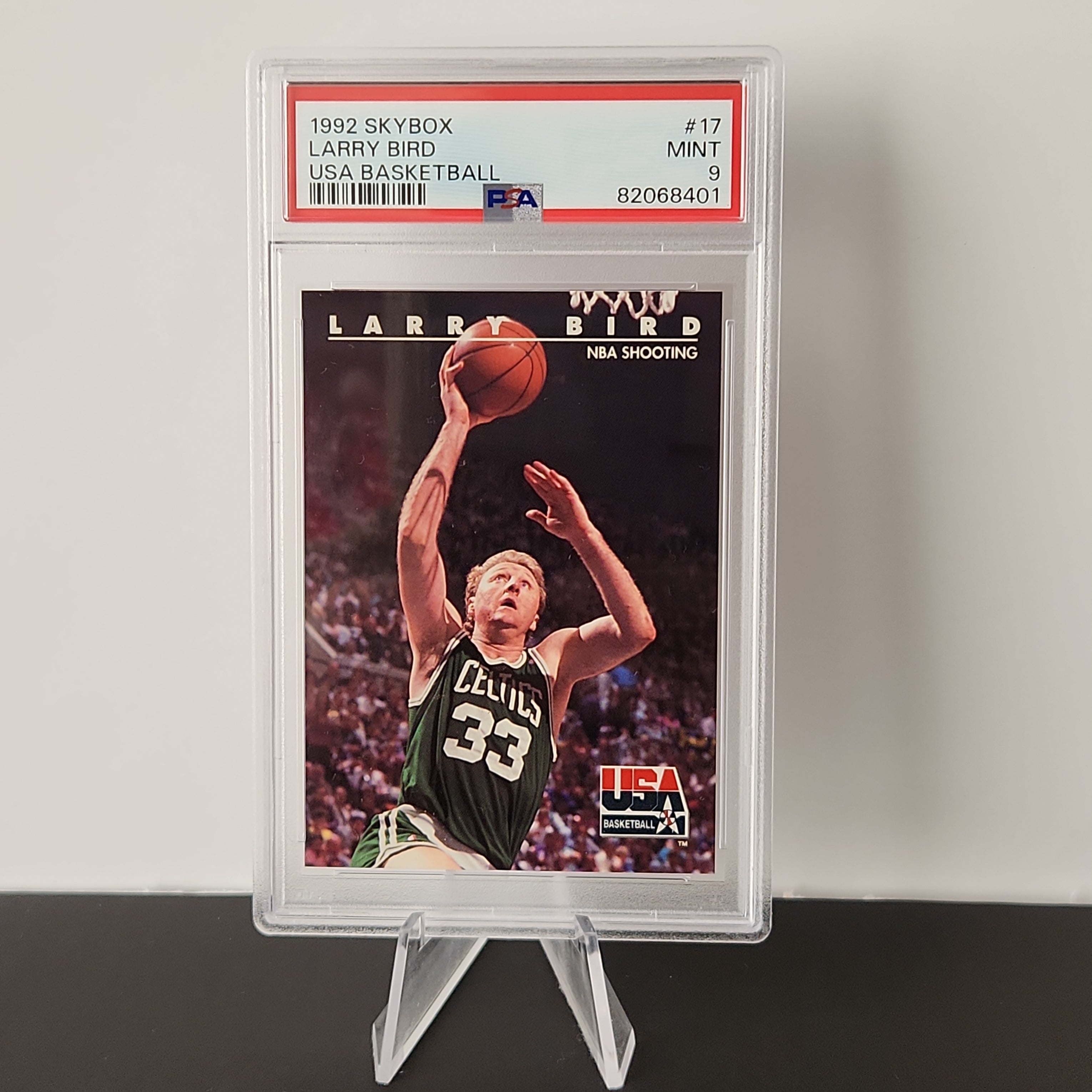 Larry Bird 1992/93 Skybox USA Basketball **PSA MINT 9** - Premium  from 1of1 Collectables - Just $112! Shop now at 1of1 Collectables
