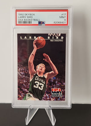 Larry Bird 1992/93 Skybox USA Basketball **PSA MINT 9** - Premium  from 1of1 Collectables - Just $112! Shop now at 1of1 Collectables