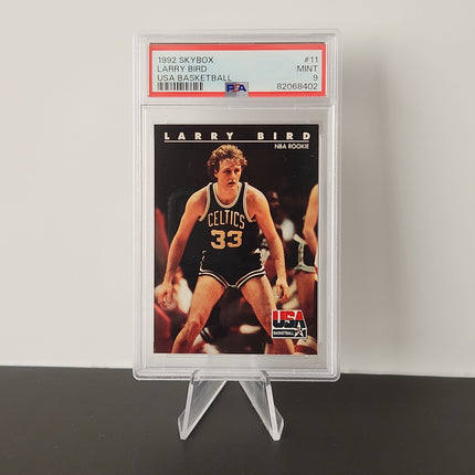 Larry Bird 1992/93 Skybox USA Basketball #11 **PSA MINT 9** - Premium  from 1of1 Collectables - Just $112! Shop now at 1of1 Collectables