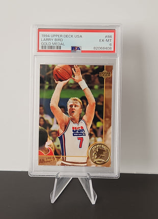 Larry Bird 1994/95 Upper Deck Gold Medal **PSA EX-MT 6** - Premium  from 1of1 Collectables - Just $75! Shop now at 1of1 Collectables