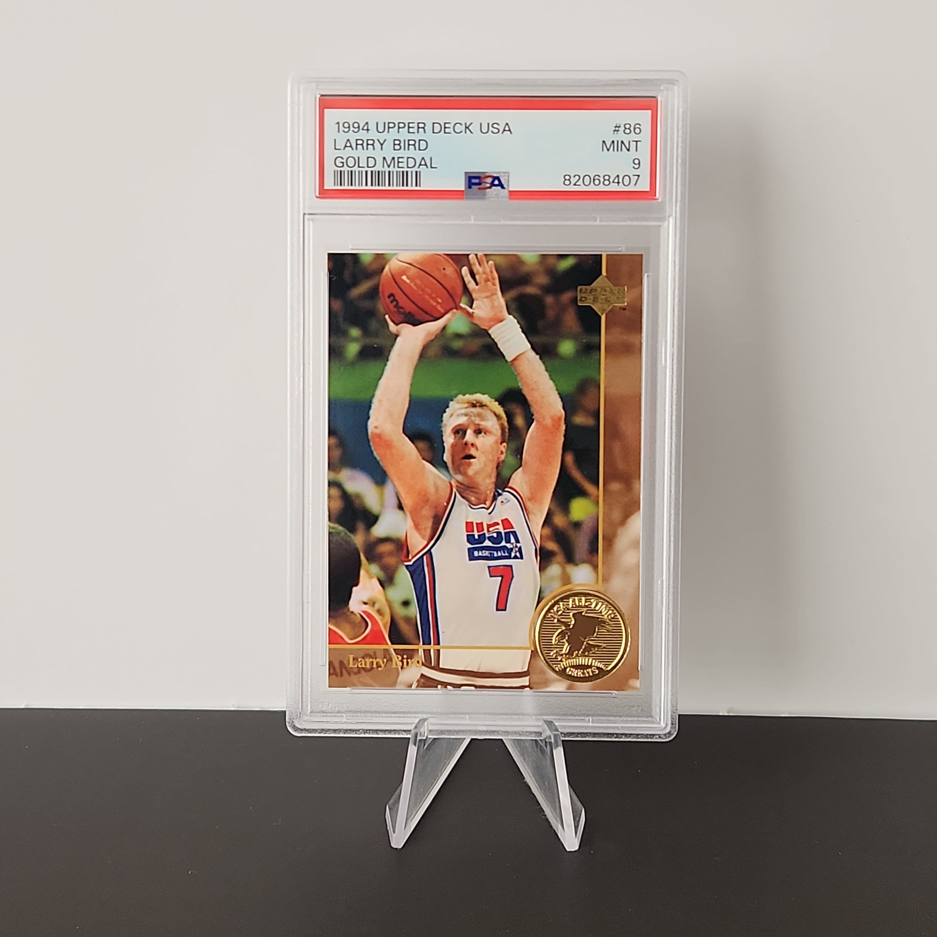 Larry Bird 1994/95 Upper Deck Gold Medal **PSA MINT 9** - Premium  from 1of1 Collectables - Just $135! Shop now at 1of1 Collectables