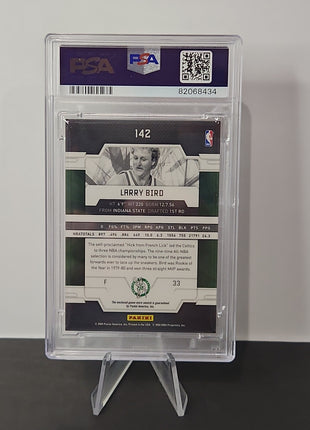 Larry Bird 2009/10 Donruss Elite Jersey Patch **PSA NM-MT 8** **04/99** - Premium  from 1of1 Collectables - Just $149! Shop now at 1of1 Collectables