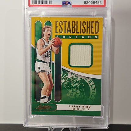 Larry Bird 2019/20 Absolute Memorabilia Threads Level 1 **PSA MINT 9** - Premium  from 1of1 Collectables - Just $135! Shop now at 1of1 Collectables