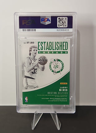 Larry Bird 2019/20 Absolute Memorabilia Threads Level 1 **PSA MINT 9** - Premium  from 1of1 Collectables - Just $135! Shop now at 1of1 Collectables