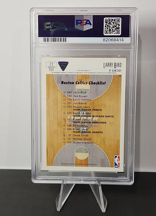 Larry Bird 1991/92 Upper Deck Celtics Checklist **PSA EX-MT 6** - Premium  from 1of1 Collectables - Just $75! Shop now at 1of1 Collectables