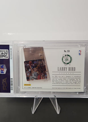 Larry Bird 2013/14 Panini Signatures Film Legend - Onyx **PSA EX-MT 6** **17/20** - Premium  from 1of1 Collectables - Just $150! Shop now at 1of1 Collectables