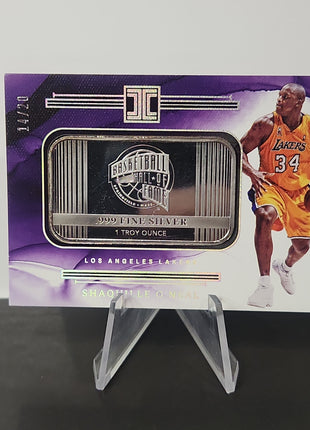 Shaquille O'Neal 2022/23 Immaculate 1 troy Ounce Holo **14/20** - Premium  from 1of1 Collectables - Just $490! Shop now at 1of1 Collectables