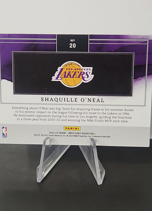 Shaquille O'Neal 2022/23 Immaculate 1 troy Ounce Holo **14/20** - Premium  from 1of1 Collectables - Just $490! Shop now at 1of1 Collectables