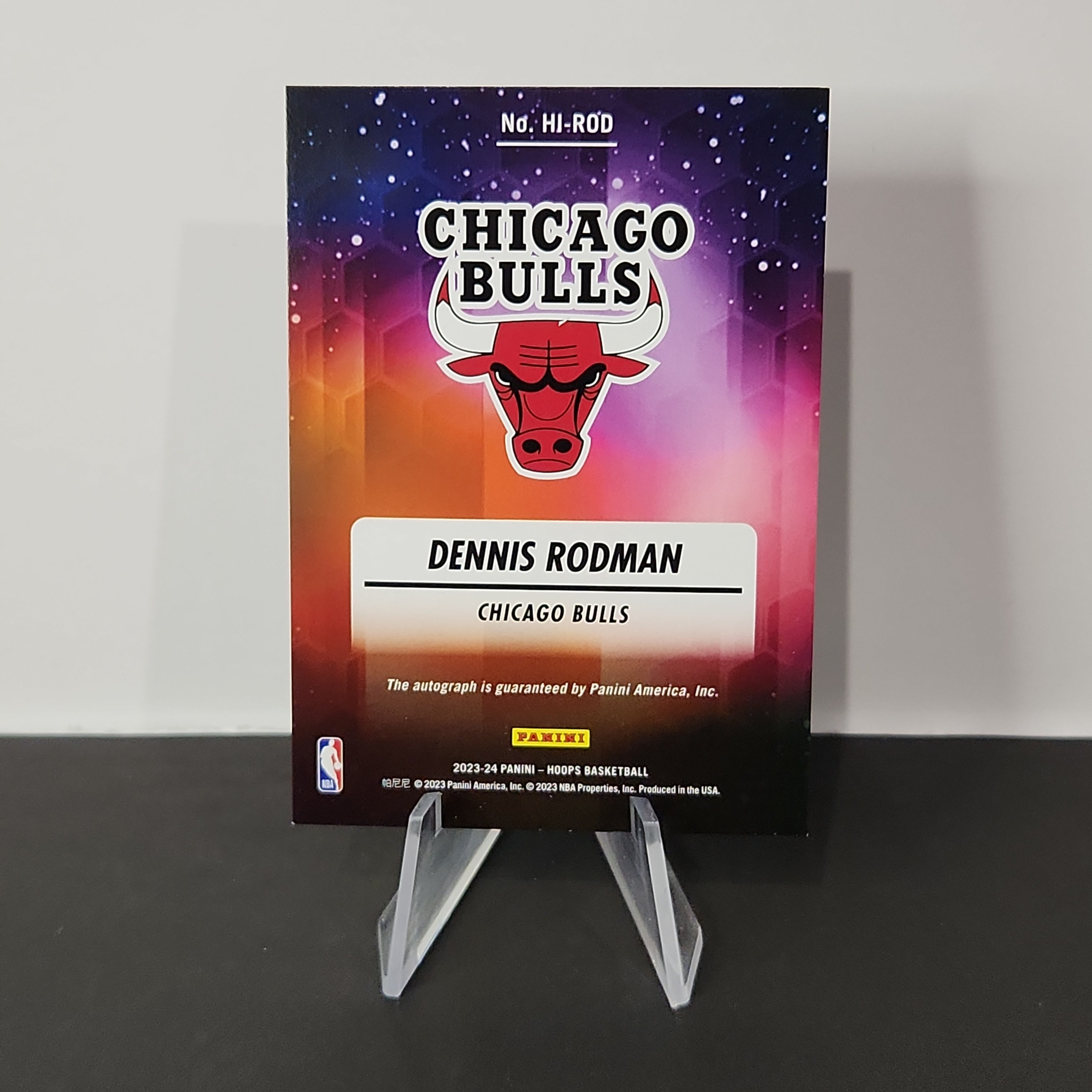 Dennis Rodman 2023/24 Hoops Ink Auto #HI-ROD **05/25** - Premium  from 1of1 Collectables - Just $150! Shop now at 1of1 Collectables
