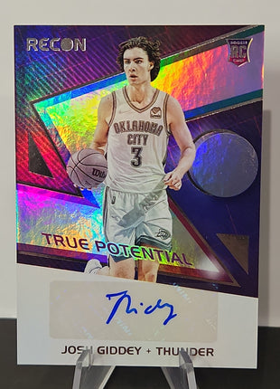 Josh Giddey 2021/22 Recon True Potential Auto RC #TPS-JGD - Premium  from 1of1 Collectables - Just $150! Shop now at 1of1 Collectables