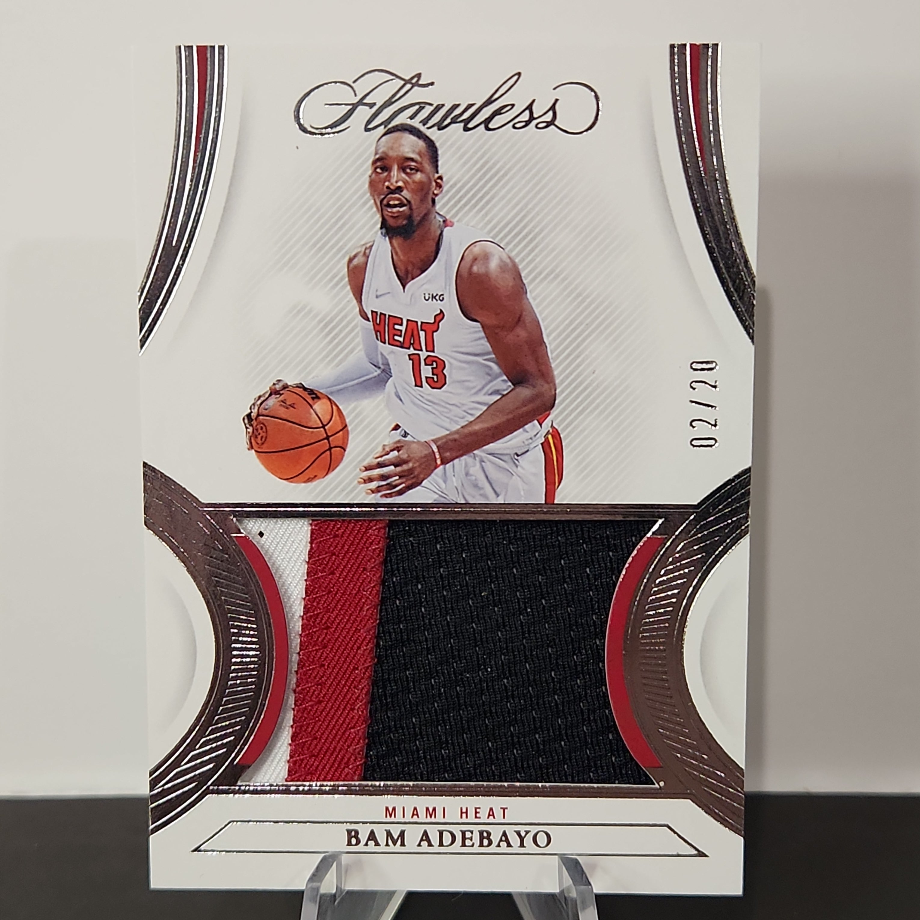 Bam Adebayo 2021/22 Flawless Patch #PT-BAM **02/20** - Premium  from 1of1 Collectables - Just $110! Shop now at 1of1 Collectables