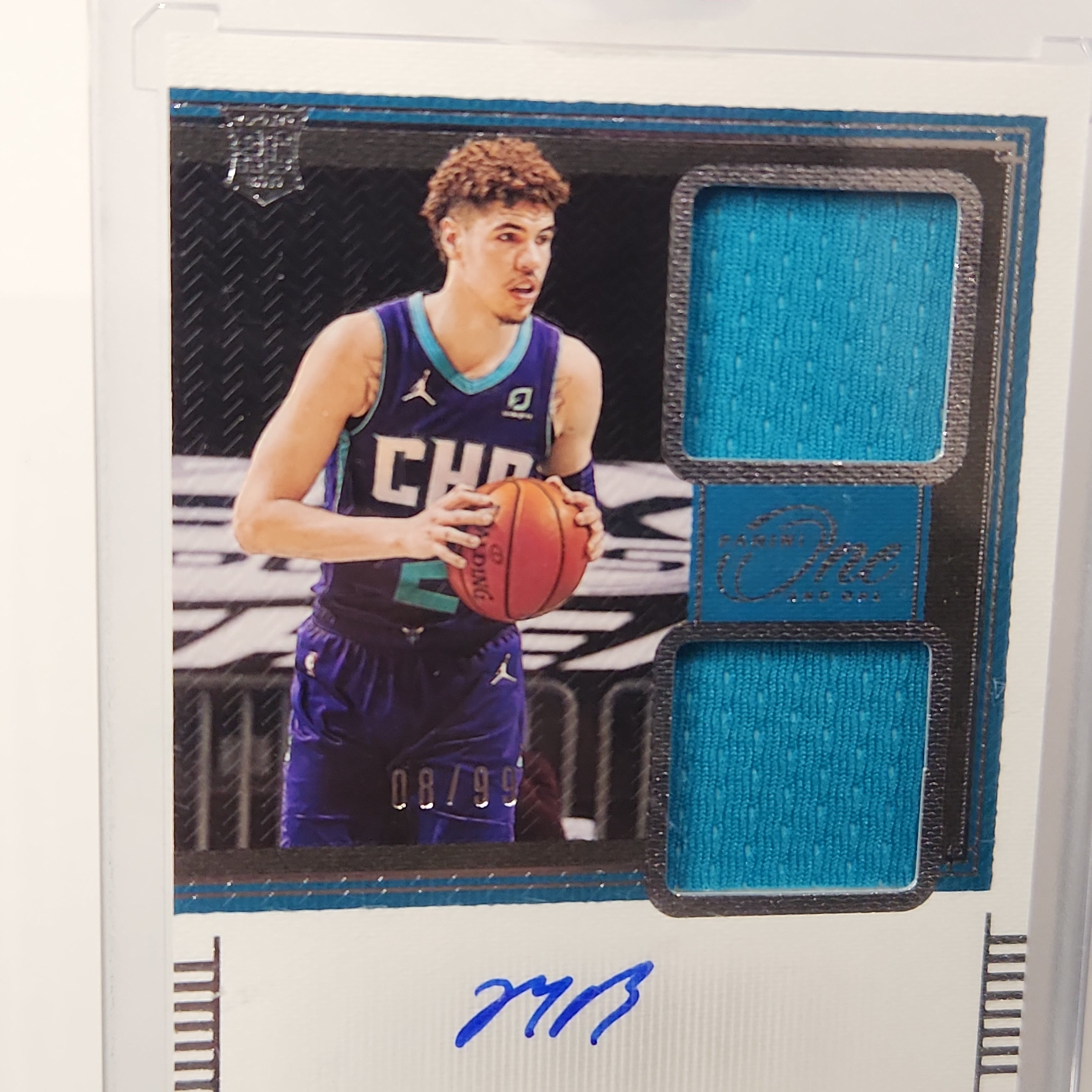 LeMelo Ball 2020/21 One and One RPA #RDJ-LMB **08/99** - Premium  from 1of1 Collectables - Just $590! Shop now at 1of1 Collectables