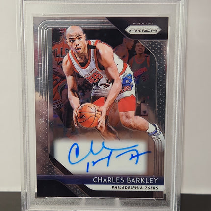 Charles Barkely 2018/19 Prizm Signatures Auto **PSA NM-MT 8** - Premium  from 1of1 Collectables - Just $330! Shop now at 1of1 Collectables