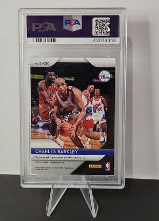 Charles Barkely 2018/19 Prizm Signatures Auto **PSA NM-MT 8** - Premium  from 1of1 Collectables - Just $330! Shop now at 1of1 Collectables