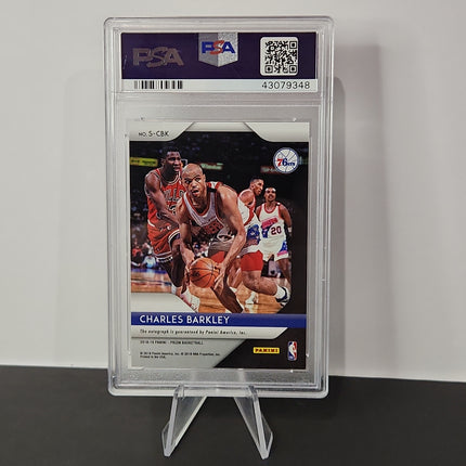 Charles Barkely 2018/19 Prizm Signatures Auto **PSA NM-MT 8** - Premium  from 1of1 Collectables - Just $330! Shop now at 1of1 Collectables