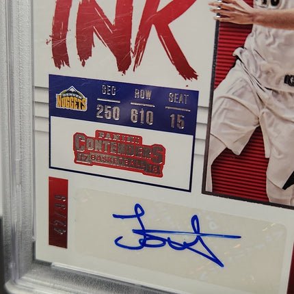 Nikola Jokic 2017/18 Contenders NBA Ink Auto **PSA MINT 9** **42/99** - Premium  from 1of1 Collectables - Just $590! Shop now at 1of1 Collectables