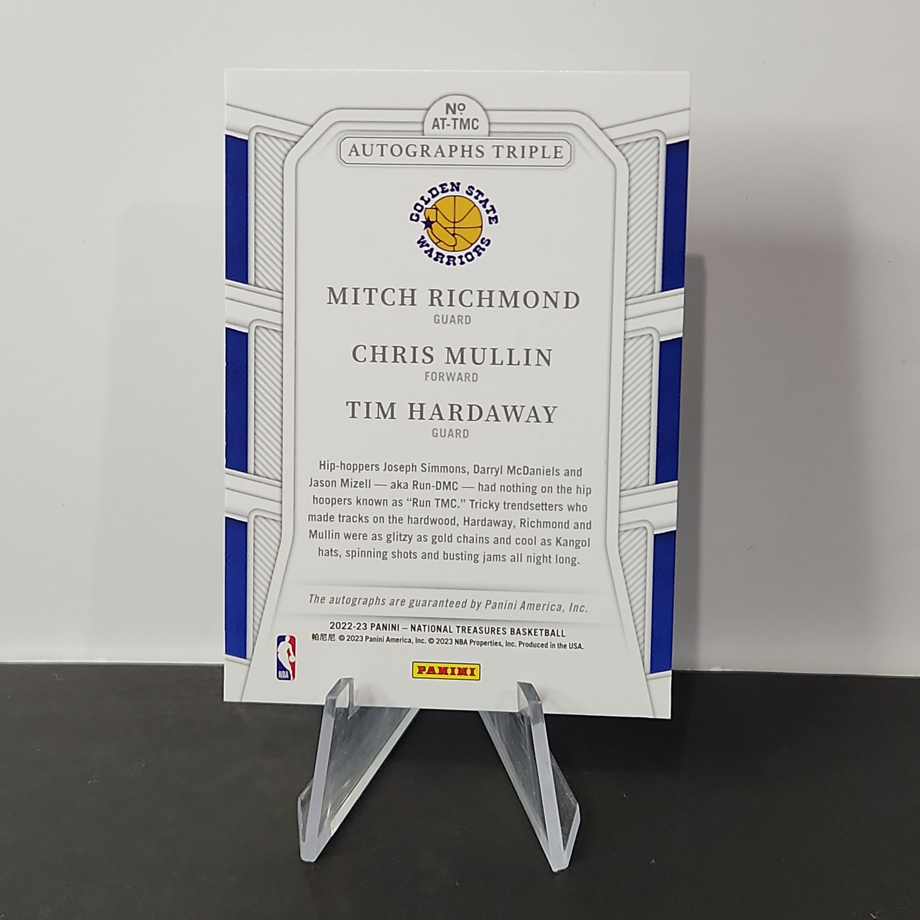 Richmond/Mullin/Hardaway 2022/23 Flawless Autographs Triple #AT-TMC - Premium  from 1of1 Collectables - Just $595! Shop now at 1of1 Collectables