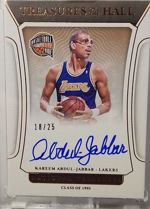 Kareem Abdul-Jabbar 2021/22 National Treasures Class of 1995 Auto **18/25** - Premium  from 1of1 Collectables - Just $550! Shop now at 1of1 Collectables