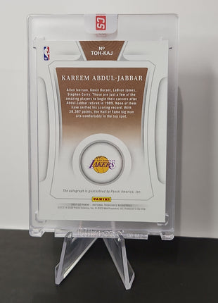 Kareem Abdul-Jabbar 2021/22 National Treasures Class of 1995 Auto **18/25** - Premium  from 1of1 Collectables - Just $550! Shop now at 1of1 Collectables