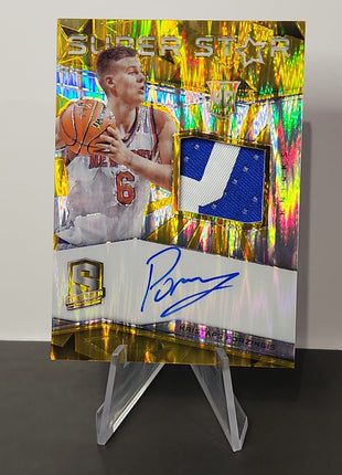 Kristaps Porzingis 2015/16 Spectra Superstar Gold Prism RPA **10/10** - Premium  from 1of1 Collectables - Just $700! Shop now at 1of1 Collectables