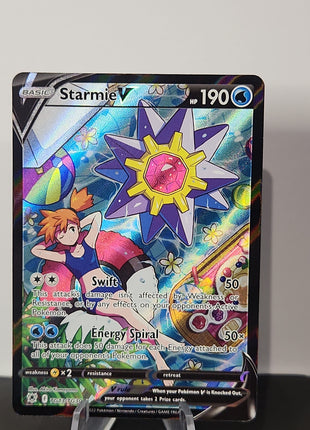 Pokemon 2022/23 Starmie V Full Art, Astral Radiance #TG13/TG30 - Premium  from 1of1 Collectables - Just $109! Shop now at 1of1 Collectables