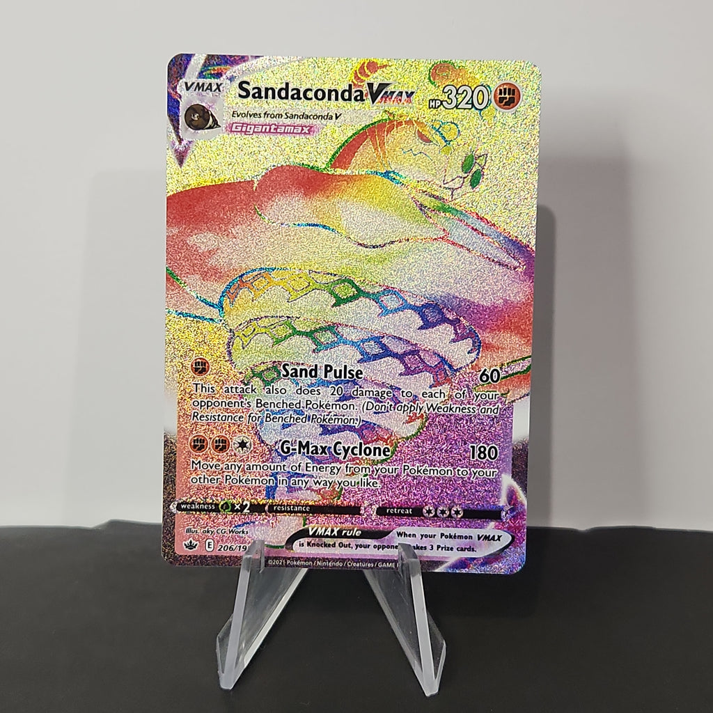 Pokemon 2021/22 Sandaconda V-Max Full Art Holo #206/198 - Premium  from 1of1 Collectables - Just $16! Shop now at 1of1 Collectables